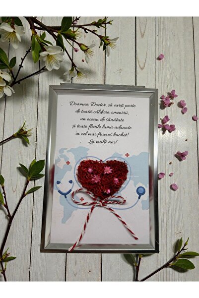 OEM Tablou cu mesaj pentru Doamna Doctor, 10x15cm