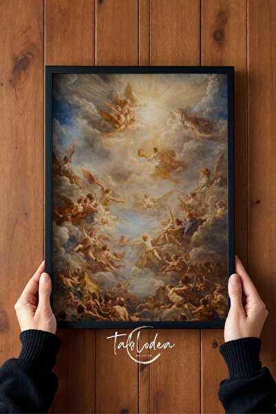 tablodea Pictură artistică în stil baroc clasic TD Poster înrămat elegant, vi...