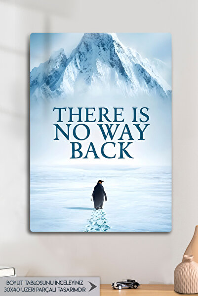 DekorHane But Why, Nihilist Penguin, Metal Print Painting, Penguin Poster, Pe...