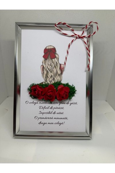 OEM Tablou cu mesaj pentru Colega, 10x15cm