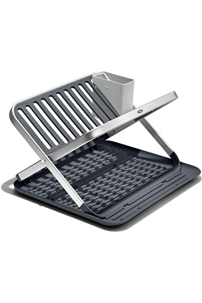 BRF Elizberrasell Oxo - Good Grips 13322800 Foldable Aluminum Plate Stand 116...