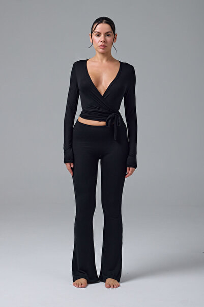 LE POLE Luna Wrap - Tie-Up Top