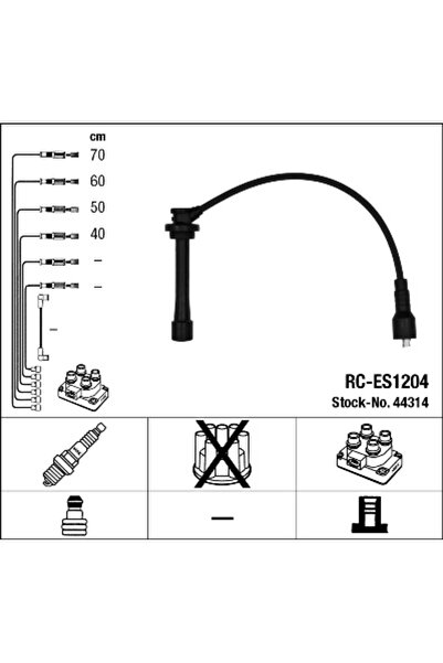 NGK Set Cablaj Aprinder Suzuki 10-90/Vitara