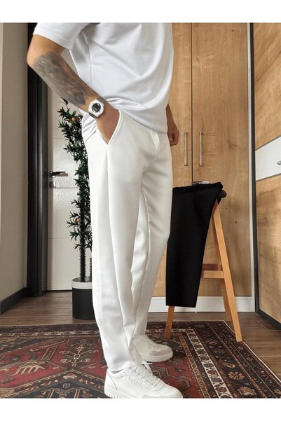 blucombin Scuba Carrot Fit Sweatpants