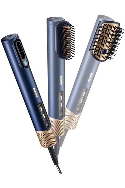 BaByliss Pro BaByliss Saç Kurutma ve Şekillendirme Seti, Air Wand, 1600W, 2 B...