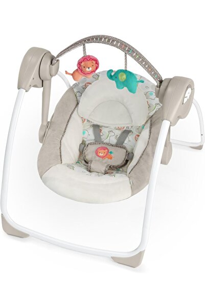 Ingenuity Soothe 'n Delight Portable Swing - Cozy Kingdom