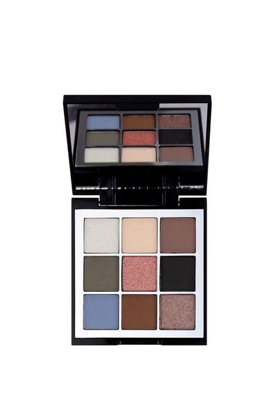 lykd 825 CALM BUFF eyeshadow palette consisting of 9 of the most requested co...