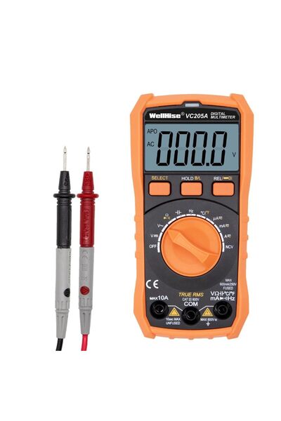 BRF FilizoraSell WellHise VC205A Ölçü Aleti Multimetre Avometre NCV Işıklı Ek...