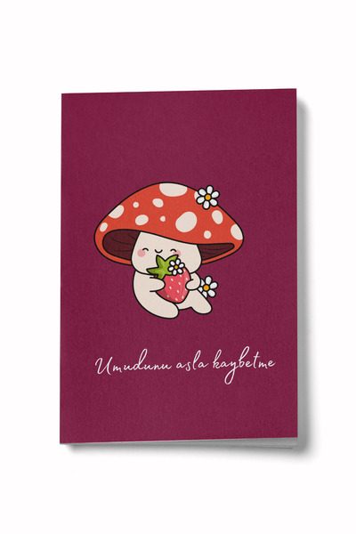 Bi Dünya Haber Nu-ți pierde niciodată speranța A6 Mini-caiet cu linii Bloc de...