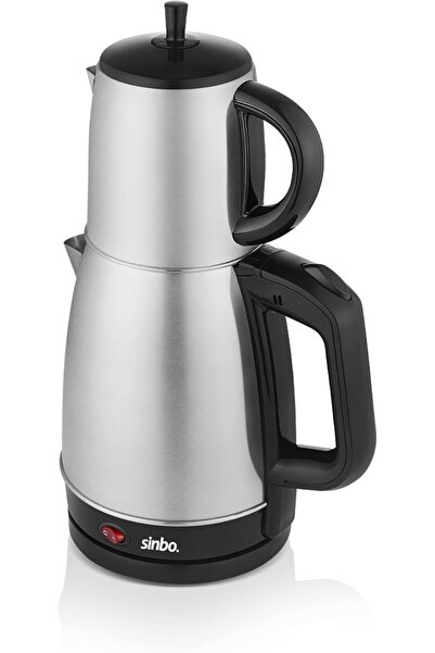 BRF Elizberrasell Sinbo Stm-5845 Steel Electric Tea Maker Inox Tea Maker 2-in...