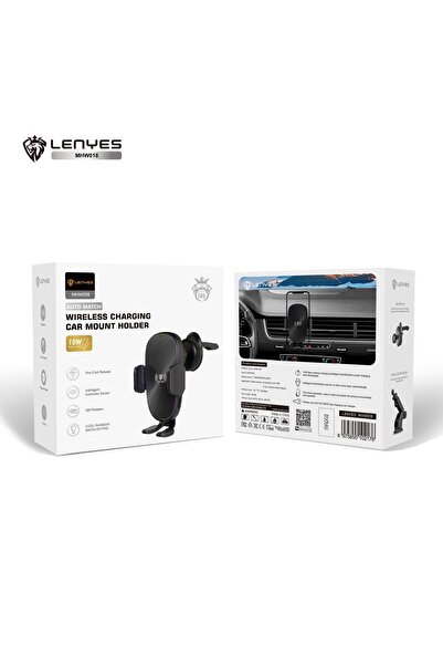 Lenyes حامل الهاتف الذكي للسيارة MHW018 SmartGrip بزاوية 360 درجة