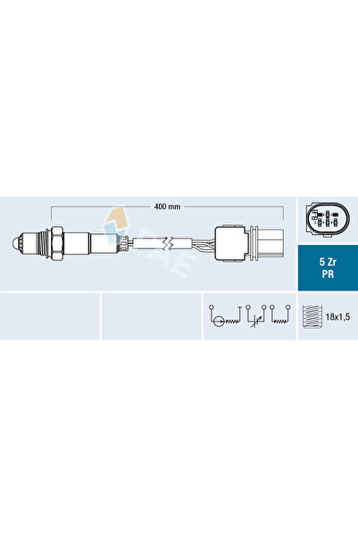 FAE Lambda probe Audi A8 D4/Q5 Vw Beetle/Golf 6/Jetta 4