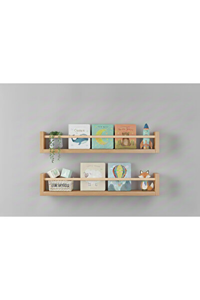 EGN WOODS 70X9 2-Piece Atlantic Pine Mdf Baby Room Organizer Children's Room ...