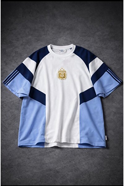 KUN SPORTSWEAR Color Blocked Retro Nostalgia T-Shirt Oversize Unisex