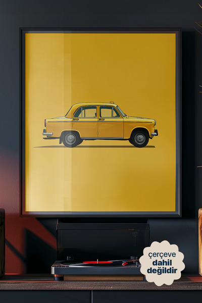 Persona Istanbul Artificial Collection "Bombay Nostalgia" - İkonik Sarı Taksi...