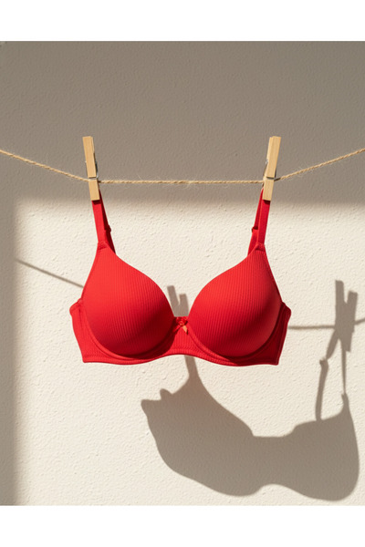 Ebru حمالة صدر مايكرو قماش مجدّل بدون دعامات