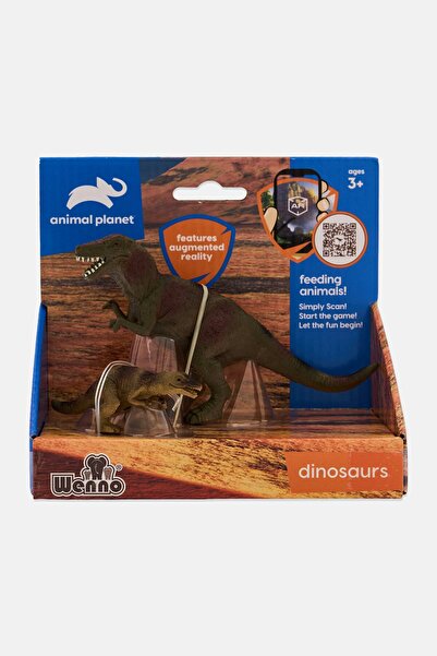 Animal Planet قطعتان من التيرانوصور في علبة مفتوحة تعمل باللمس