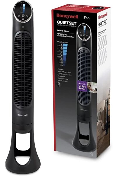 HONEYWELL QuietSet Tower HYF290, 8 Hız Ayarı, 80 Derece Salınım, Zamanlayıcı ...