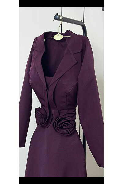 AREEJ FASHION Lilac dress suitable for Eid and evening events