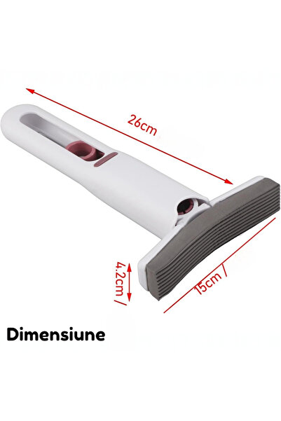 OEM Portable mini wringing mop, 180° rotating handle, wet and dry use, +1 spo...