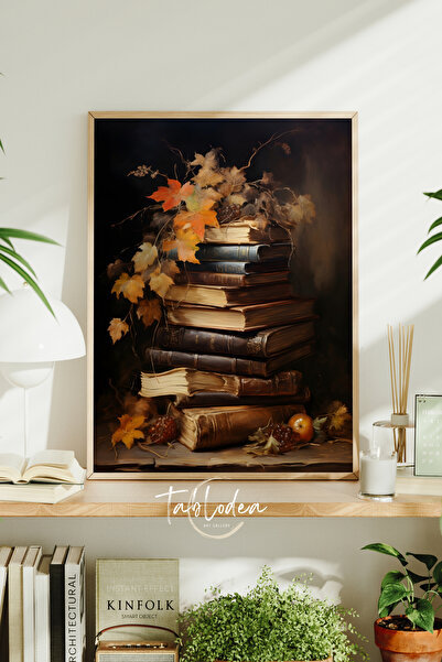 tablodea Pictură clasică cu figurine de cărți vintage, pictură murală în stil...