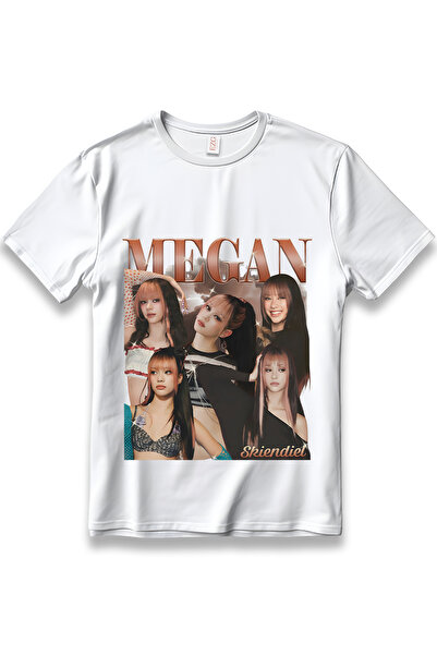 EZG Business KATSEYE Megan Skiendiel dizajn K-Pop majica sa printom unisex 10...