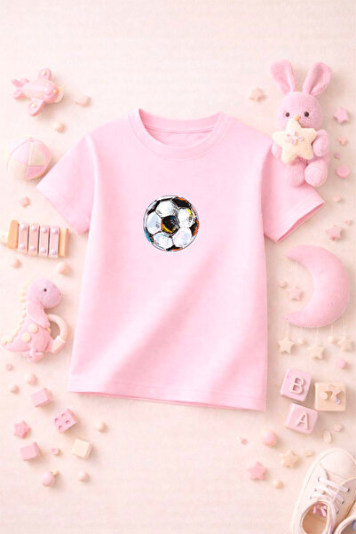 SPORTİVEA Football Themed Printed Girls Boys Tshirt T-Shirt Tee Comfortable S...