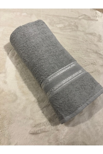 Premium Çift Şerit Dokulu Yumuşak Dokulu Banyo Havlusu