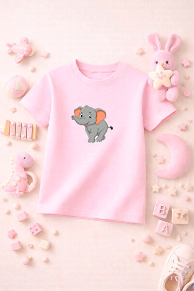 SPORTİVEA Printed Cute Kids Tshirt T-Shirt Tee Comfortable Soft 100% Cotton