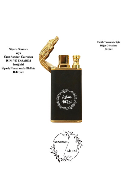 farist Kişiye Özel Hediyelik Çakmak Tasarım ve İsim Baskılı