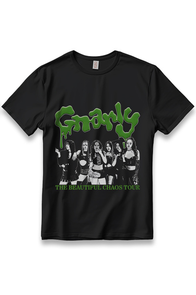 EZG Business KATSEYE GNARLY TBC Tour Design K-Pop majica sa printom, unisex, ...