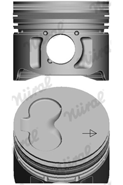 NÜRAL Piston Audi 100 C3/100 C4/80 B3 Limousine Seat Cordoba/Ibiza 2/Inca