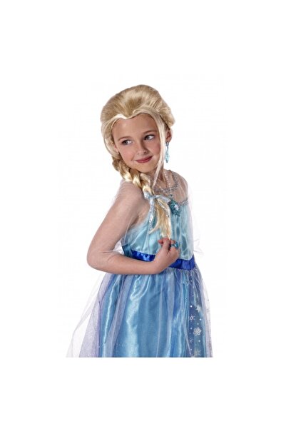 ForWhat Perucă Rapunzel în stil împletit pentru birou, acasă, birou, evenimen...