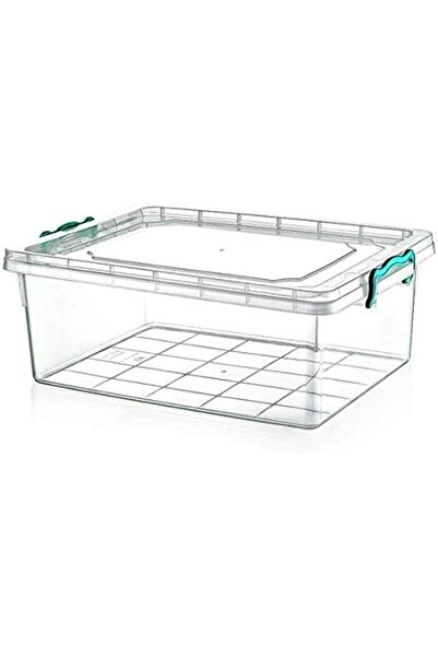 Hobby صندوق متعدد الاستخدامات من البلاستيك المستطيل من قطعة واحدة سعة 25 لترً...