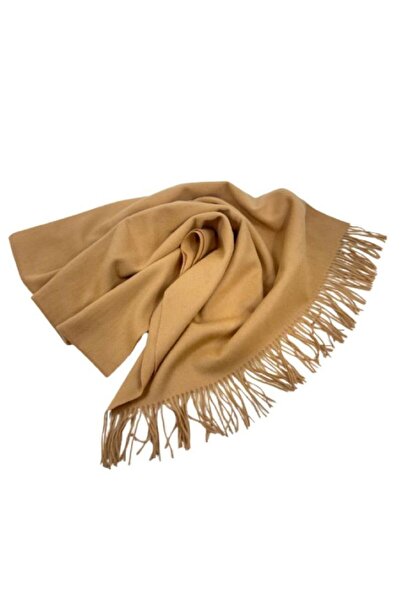 OMG 100% wool shawl with fringes – 70 x 180 cm
