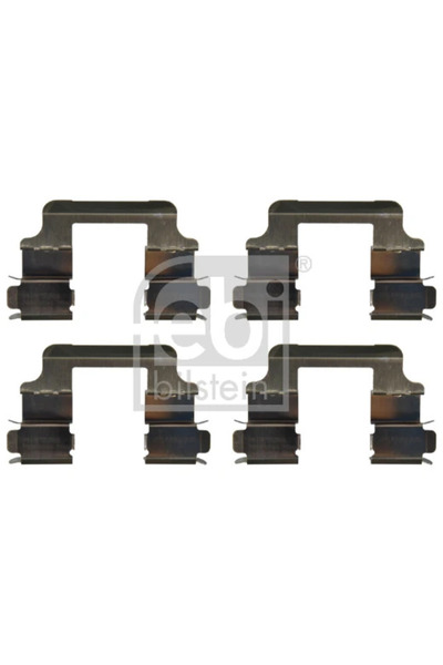 FEBI BILSTEIN Set Accesorii Placute Frana Puntea Spate Land Rover Discovery 3...