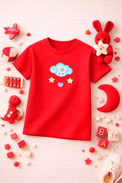 SPORTİVEA Unicorn Printed Cute Girls Boys Kids Tshirt T-Shirt Tee Comfortable...