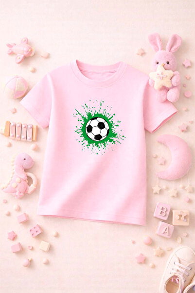 SPORTİVEA Football Themed Printed Girls Boys Tshirt T-Shirt Tee Comfortable S...