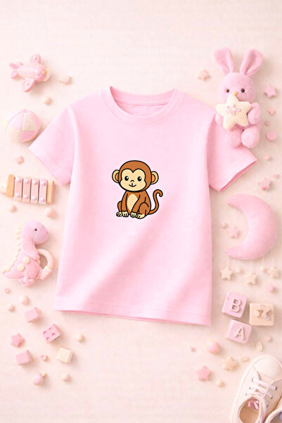 SPORTİVEA Printed Cute Kids Tshirt T-Shirt Tee Comfortable Soft 100% Cotton