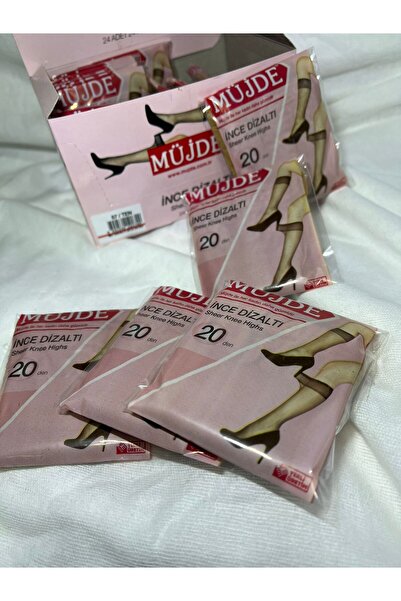 Müjde ince dizaltı çorap 57 ten 3lü