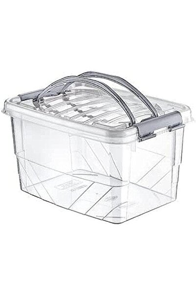 Hobby صندوق تخزين عملي شفاف من لايف - 13 لتر