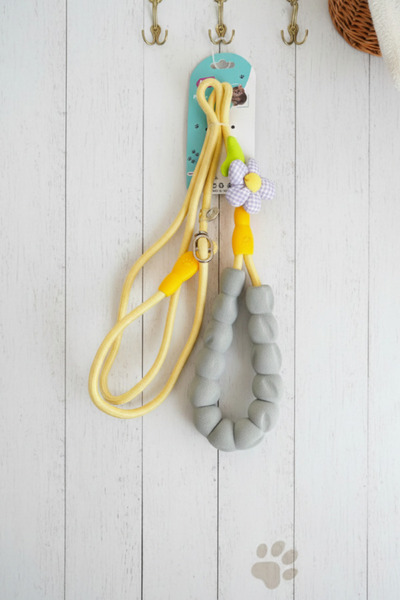 shop Yellow Travel Harness with Flower Figures - Cat and Small Breed Dog Harn...