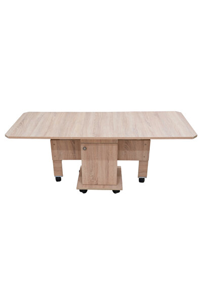 ARMES EV CONCEPT Çok Amaçlı Tekerlekli Katlanır Masa - Yer Kaplamayan Akıllı ...