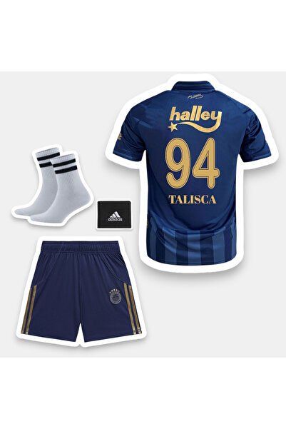 Quaxram Talısca -94 Fenêrbahçê Polo Yaka 25-26 Yeni Sezon Çocuk Futbol Formas...