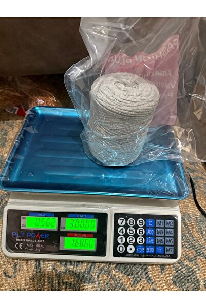 SÜSLÜTASARIM Penye ip (562 gram) gri