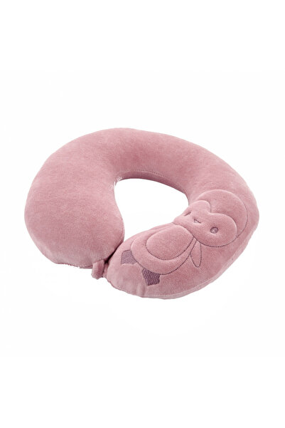 Evelise Μαξιλάρι στήριξης αυχένα και κεφαλιού BabyJem (Χρώμα: Ροζ)