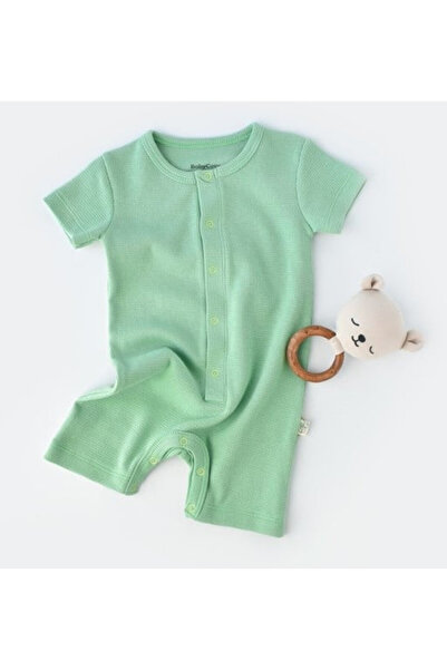 Evelise Salopetacupantaloniscurti-100%bumbac-MintBabyCosy(Marime:6-9luni)