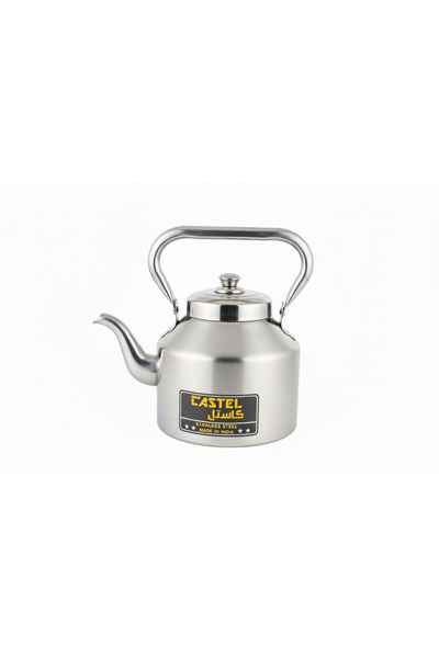 CASTEL Elegant Stainless Steel Teapot with Handle from 2.5L