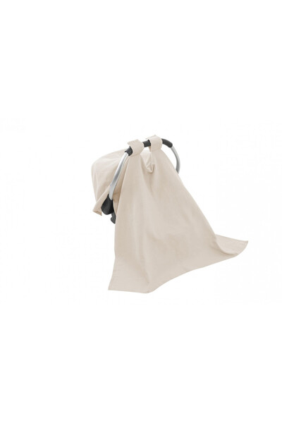 Evelise Muslin sun protection for stroller, BabyJem, 90x110 cm (Color: Salmon)