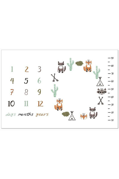 Evelise New Plush Photo Blanket 100x150 cm Drool (Model: Badgers)